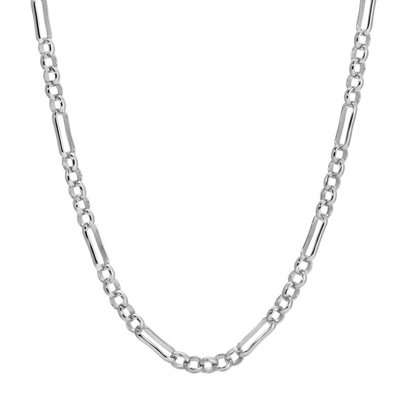 leeada lexi silver chain necklace