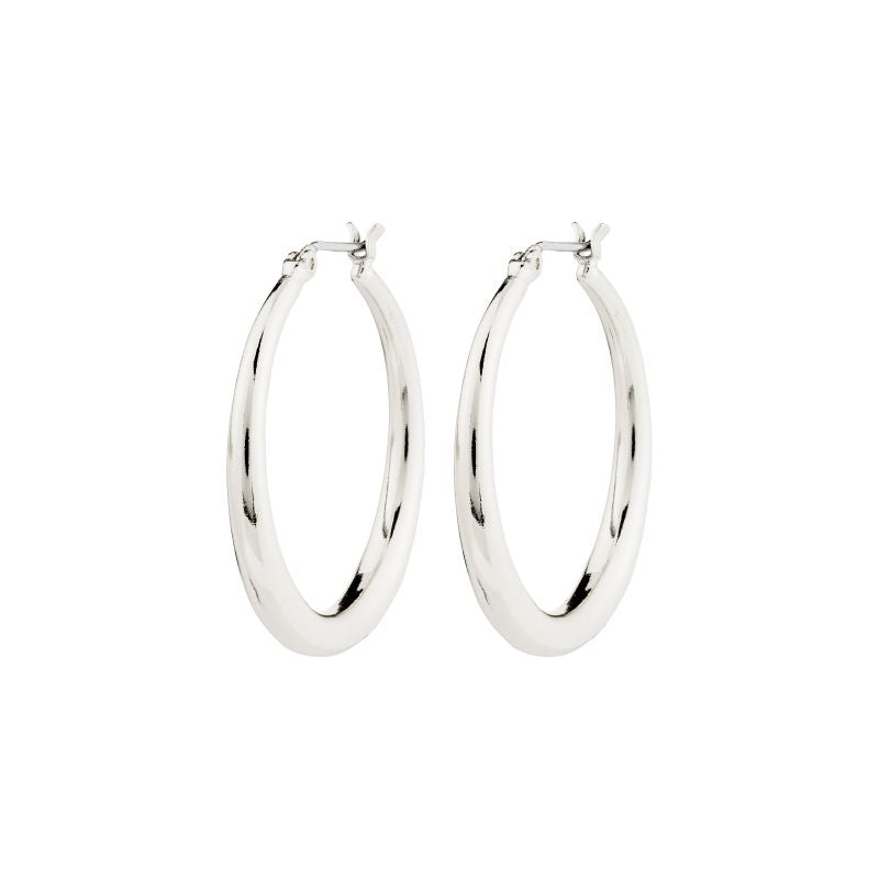 pilgrim jorun silver hoop earring