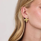 electric picks siren gold earring