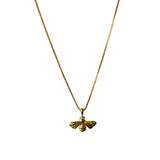 tashi bee gold necklace