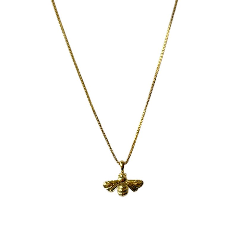 tashi bee gold necklace