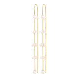 pilgrim zenaia gold pearl earring