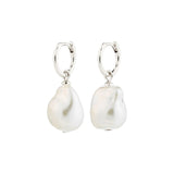 pilgrim sky silver pearl earring