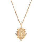 Lady Lourdes Pendant Necklace