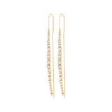 pilgrim sky gold chain earring