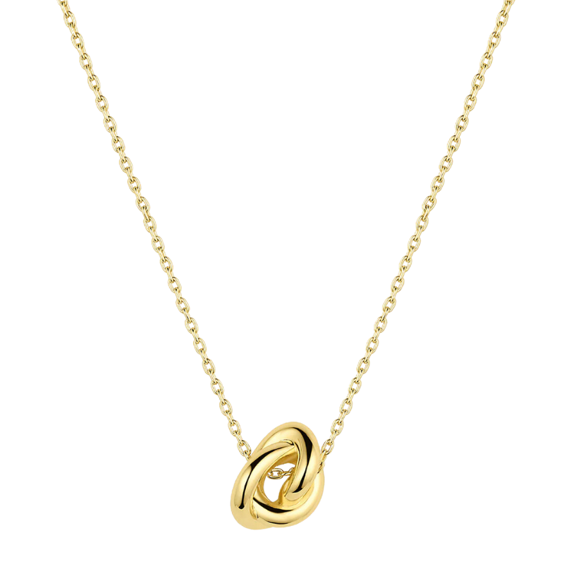 gorjana infinity gold knot necklace