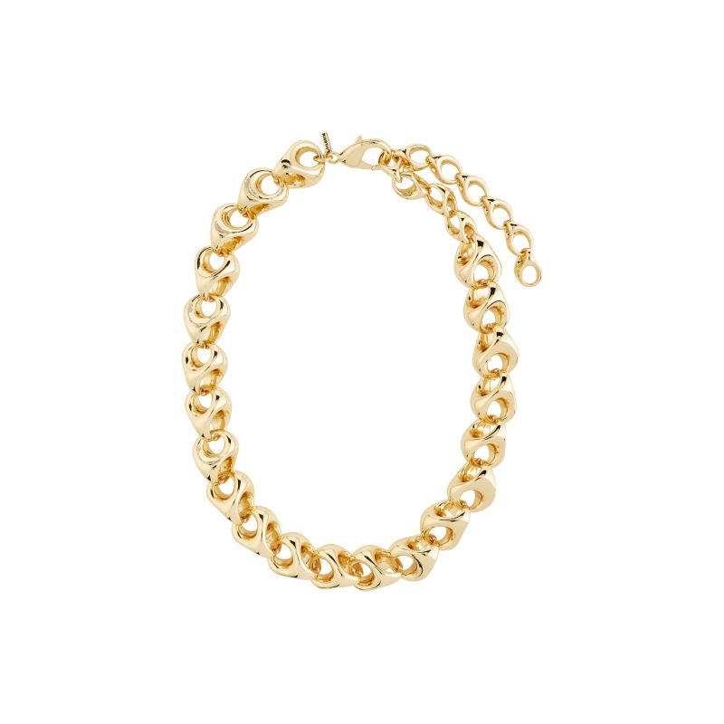 pilgrim dune gold necklace