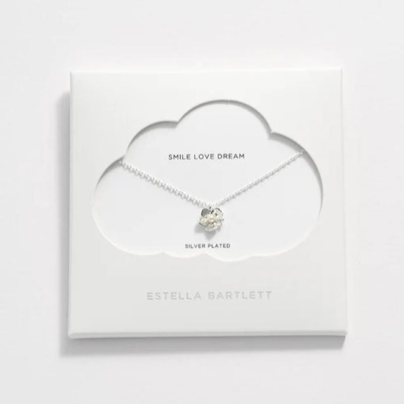 estella bartlett buttercup silver pendant necklace