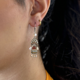 ayala bar eliora peach dangling earring