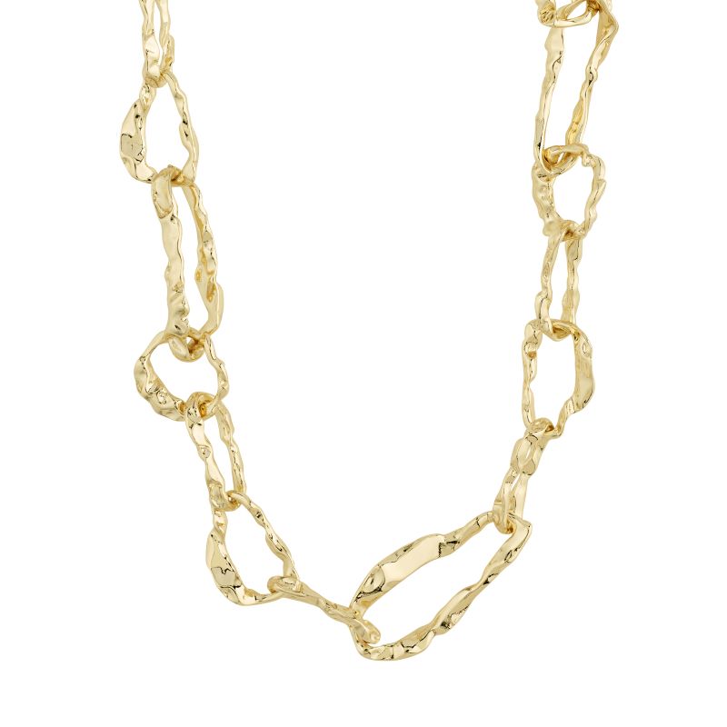 pilgrim gold believe chain necklace