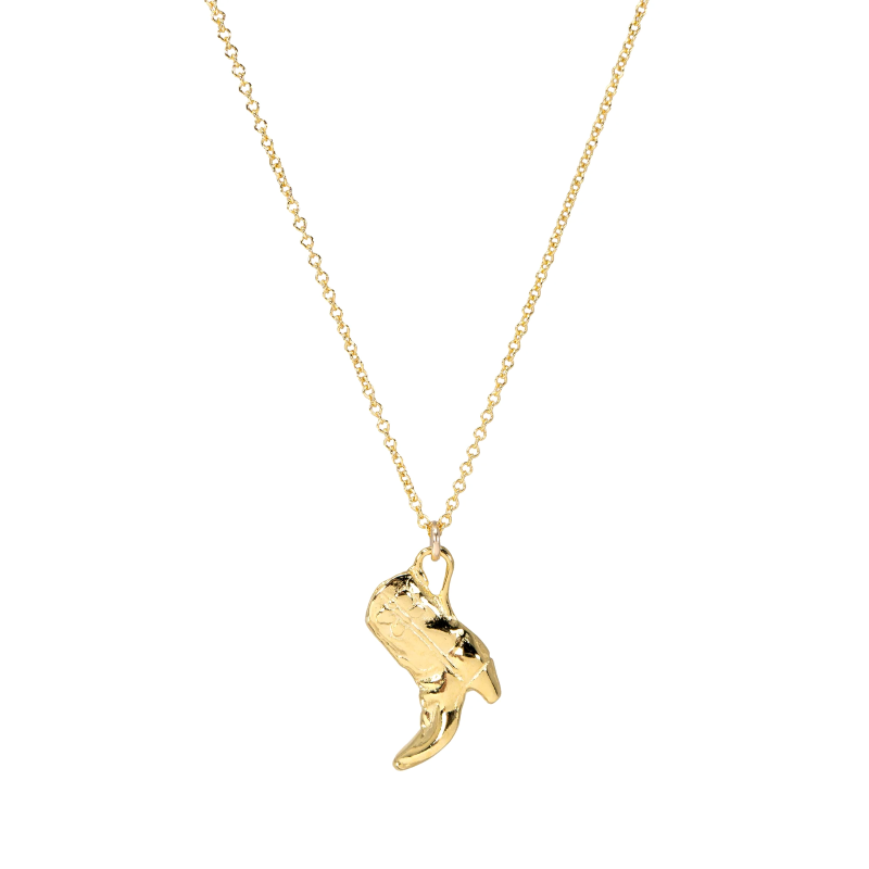 dogeared modern kick ass gold necklace