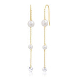 Linear Chain Earring