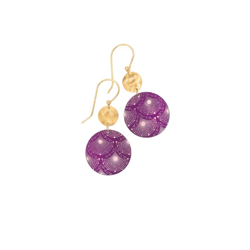 holly yashi danica gold plum earring