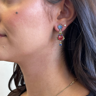 Ruby Frida Earring