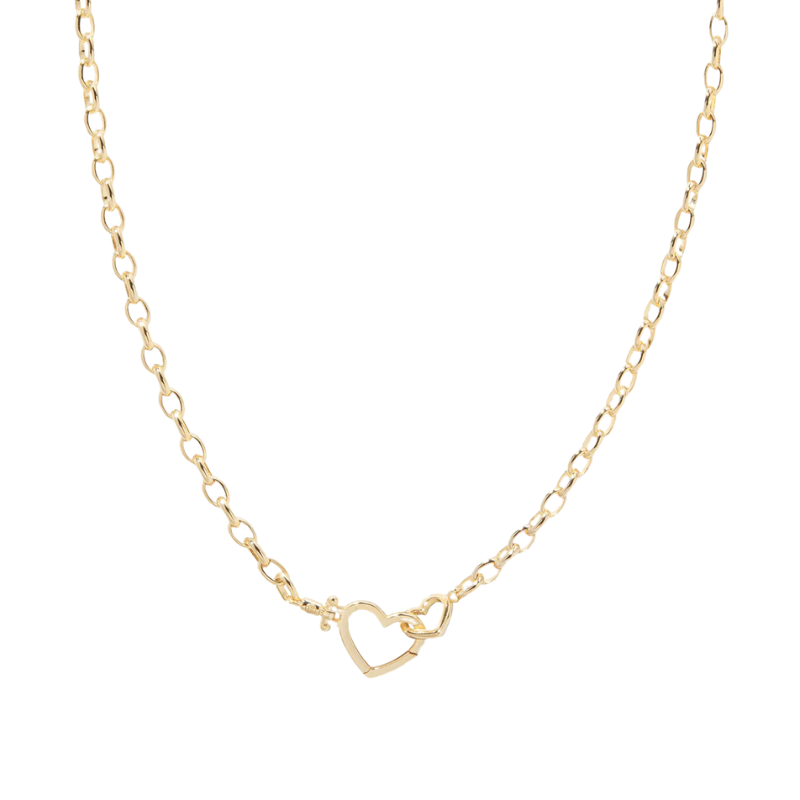 gorjana parker gold heart necklace