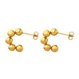 aahana barcelona gold hoop earring