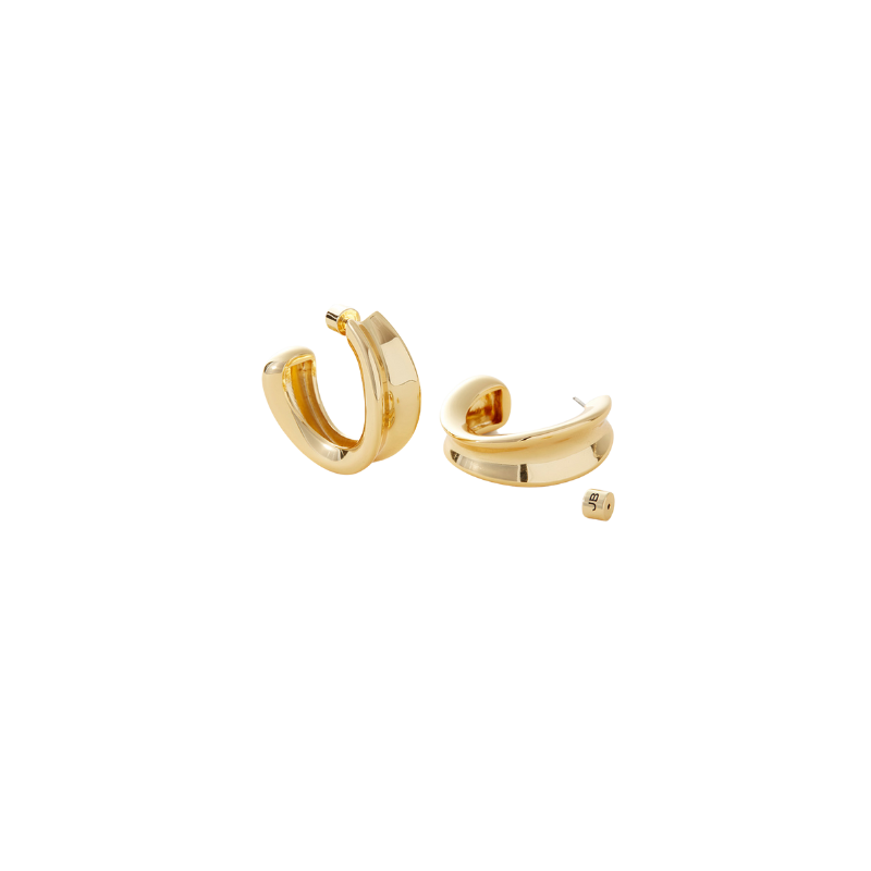 jenny bird doune gold  hoop earring