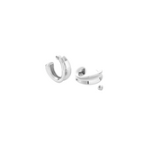 jenny bird doune silver hoop earring