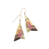 holly yashi all a flutter sage mist gold niobium earring