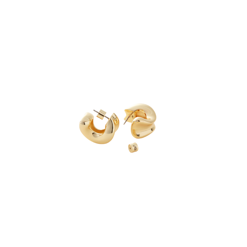 jenny bird doune gold chunky hoop earring