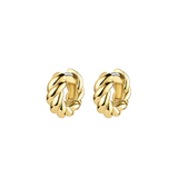 gorjana crew gold helium huggie earring