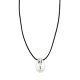 pilgrim silver intent necklace