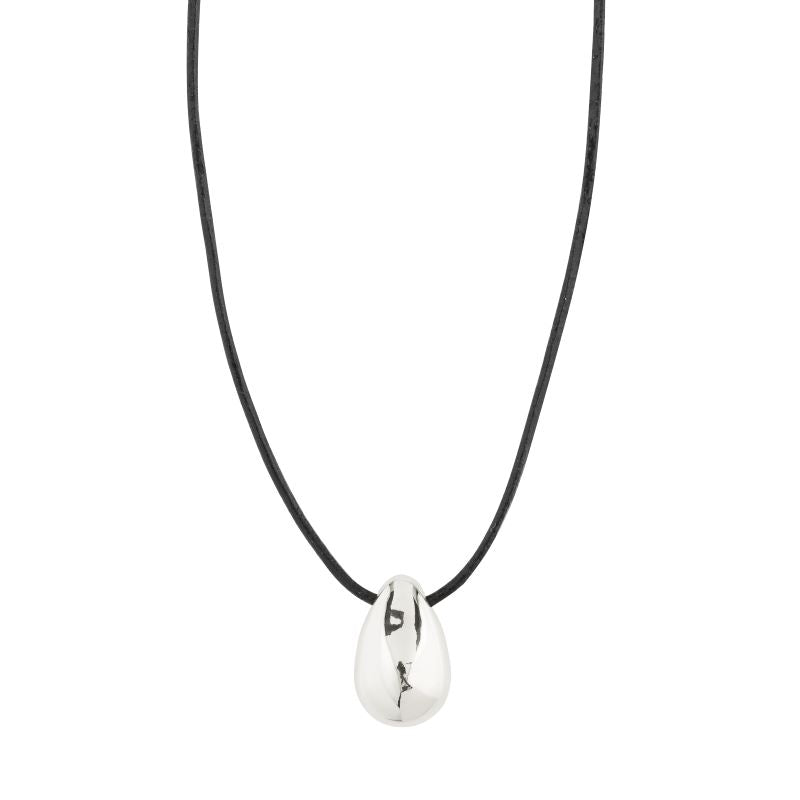 pilgrim silver intent necklace