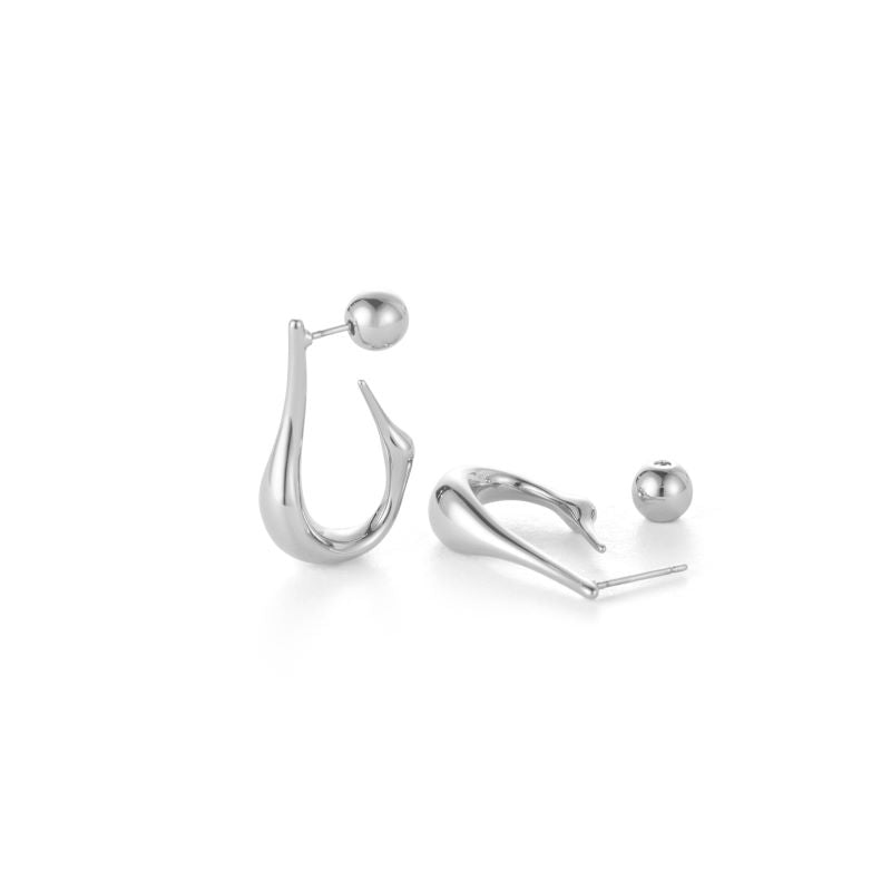  hoop earring jenny bird colette silver small