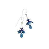 holly yashi karis silver velvet indigo earring