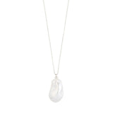 pilgrim sky silver pearl necklace