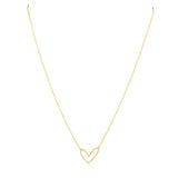 Abigail Open Heart Necklace