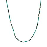 machu picchu turquoise beaded simple necklace prima