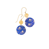 holly yashi danica gold blue earring