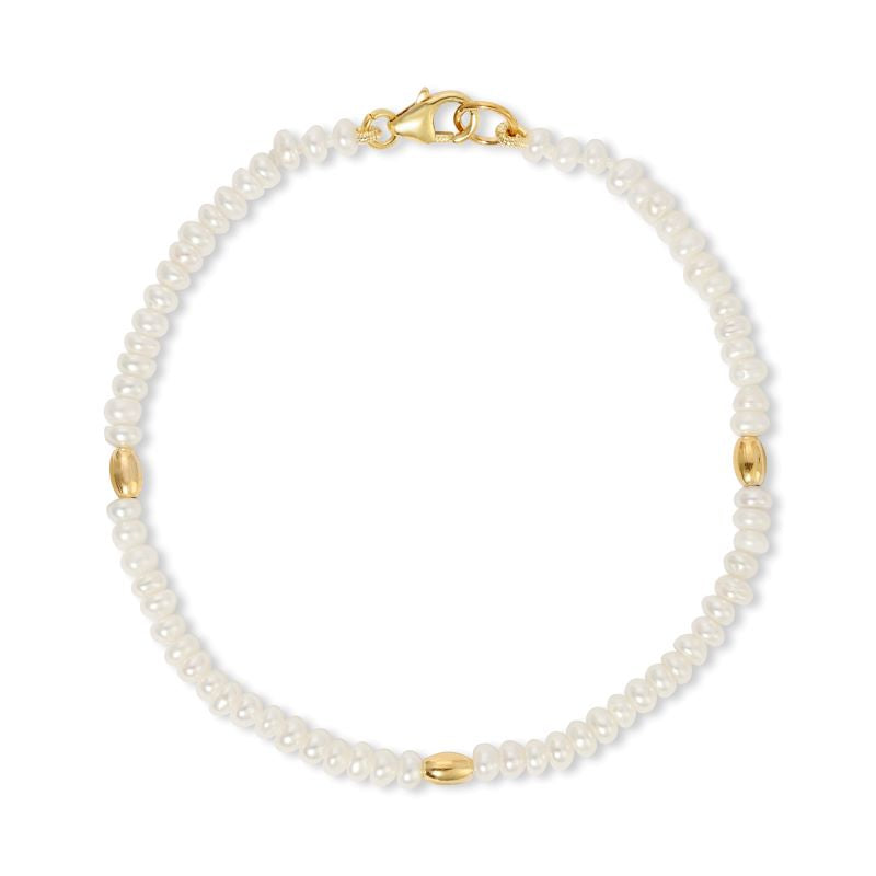 joy dravecky gemstone bracelet gold pearl
