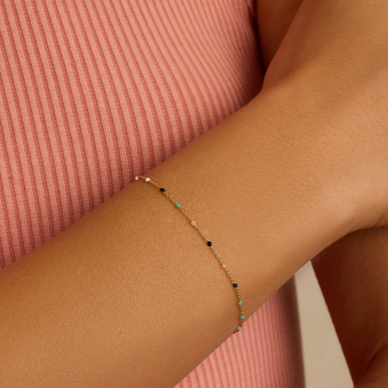 gorjana capri gold palm desert bracelet